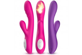 armony spark vibrador efecto calor fucsia