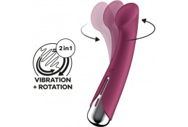 satisfyer spinning g sport 1 vibrador rotador rojo