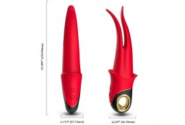 armony shadow vibrador pinza rojo