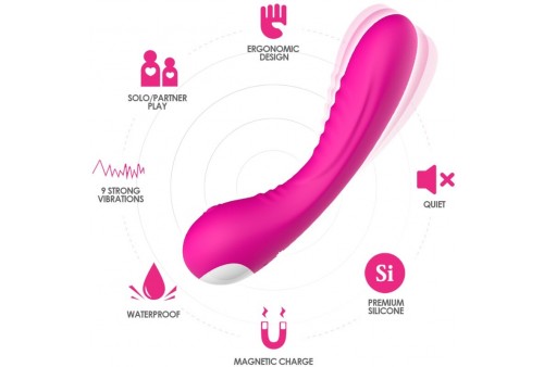 armony legend vibrador silicona fucsia