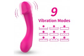 armony dildo vibrador punto g silicona fucsia