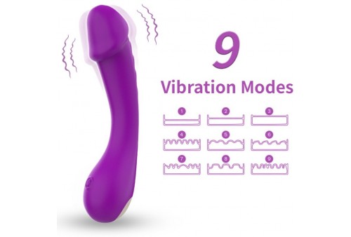 armony dildo vibrador punto g silicona violeta