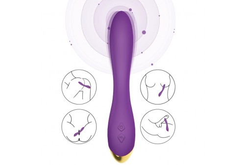 armony flamingo vibrador multiposicion violeta