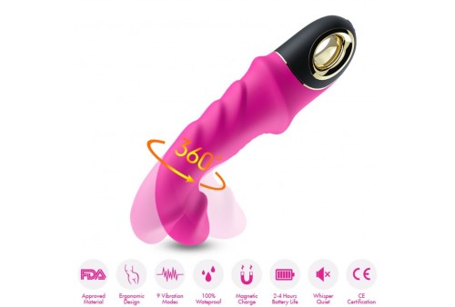 armony joyblade dildo vibrador rotador fucsia