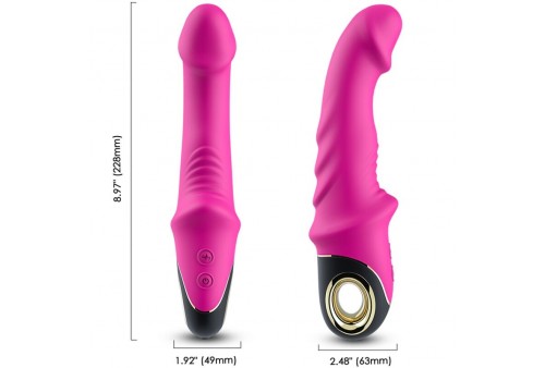 armony joyblade dildo vibrador rotador fucsia