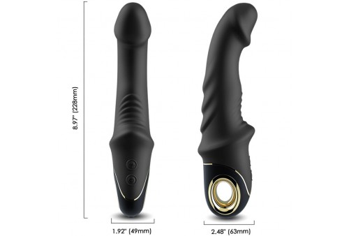 armony joyblade dildo vibrador rotador negro