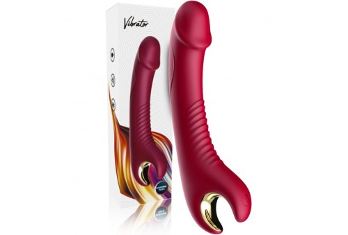 armony prince dildo vibrador rotador rojo