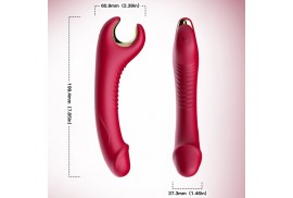 armony prince dildo vibrador rotador rojo