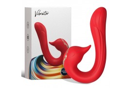 armony delfin vibrador multiposicion efecto calor rojo