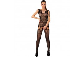 livco corsetti fashion ambroise lc 17352 bodystocking crotchless negro talla única