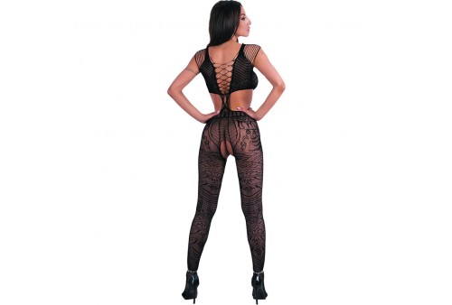 livco corsetti fashion bodystocking tubiana negro talla única