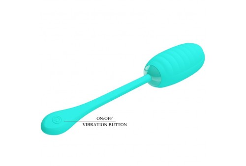 pretty love kirk huevo vibrador recargable verde agua