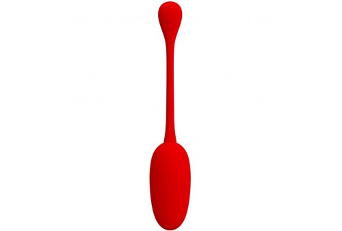 pretty love knucker huevo vibrador recargable rojo