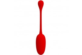 pretty love knucker huevo vibrador recargable rojo