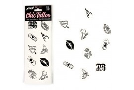 secret play set de 10 tattoos temporales candy collection