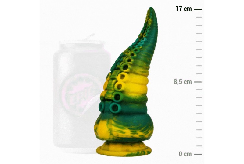 epic cetus dildo tentáculo verde tamaño pequeño