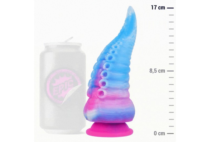 epic scylla dildo tentáculo azul tamaño pequeño