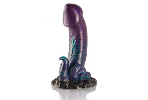 epic basilisk dildo doble placer escamoso tamaño pequeño