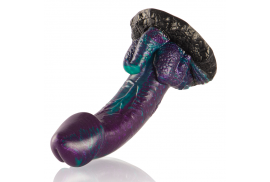 epic basilisk dildo doble placer escamoso tamaño pequeño