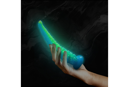 epic scylla dildo tentáculo fino fluorescente tamaño pequeño