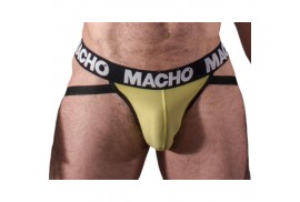 macho mx25a jock lycra amarillo s