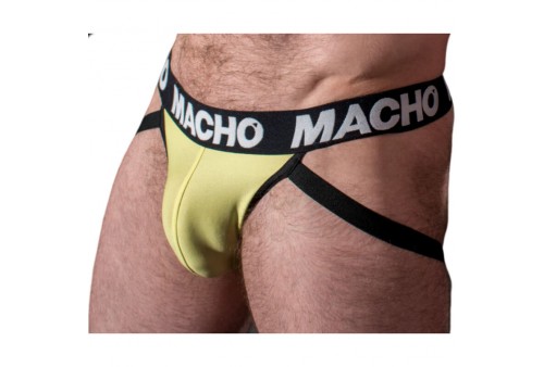 macho mx25a jock lycra amarillo s