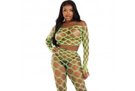 leg avenue top leggins hardcore verde