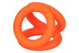 california exotics alpha triple anillo naranja