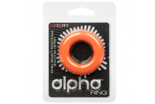 california exotics alpha anillo prolong grande naranja