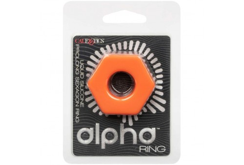 california exotics alpha anillo prolong sexgono naranja