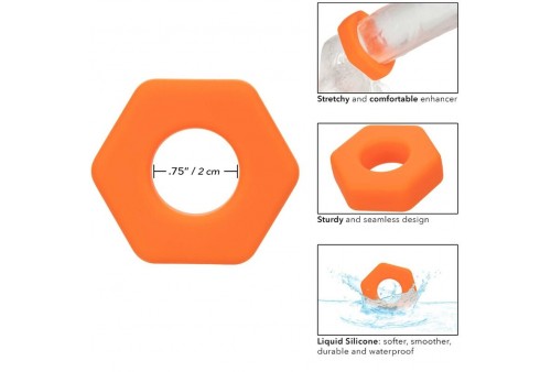 california exotics alpha anillo prolong sexgono naranja