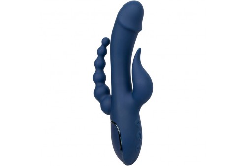 california exotics vibrador triple orgasm azul