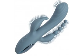 california exotics vibrador triple éxtasis gris