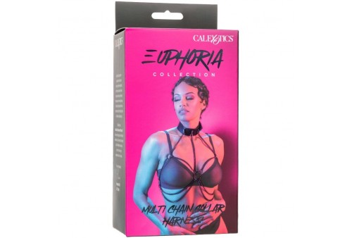 california exotics euphoria arnés de cuello de cadena