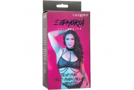 california exotics euphoria arnés de cuello de cadena talla grande