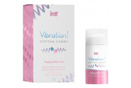 intt potente estimulante íntimo gel vibrador liquido algodón de azúcar 15 ml