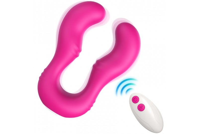 armony seraph vibrador doble control remoto fucsia