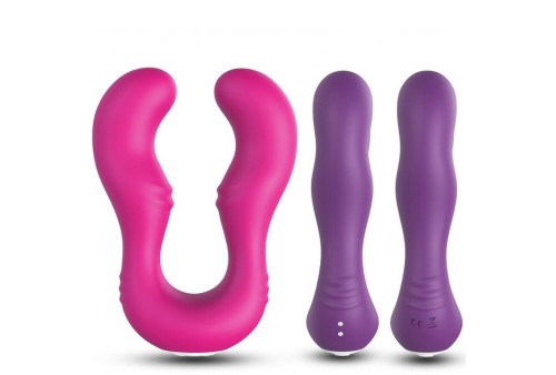 armony seraph vibrador doble control remoto fucsia