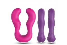 armony seraph vibrador doble control remoto fucsia