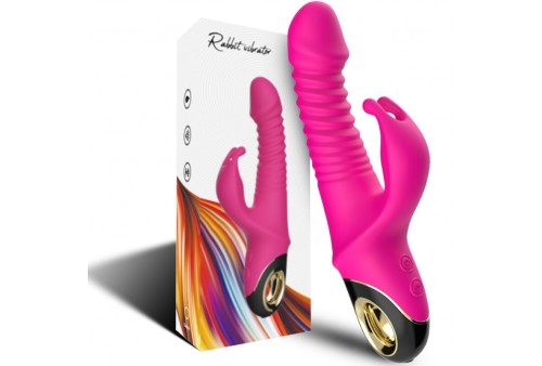 armony zing dildo vibrador rabbit fucsia