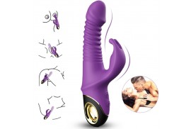 armony zing dildo vibrador rabbit violeta