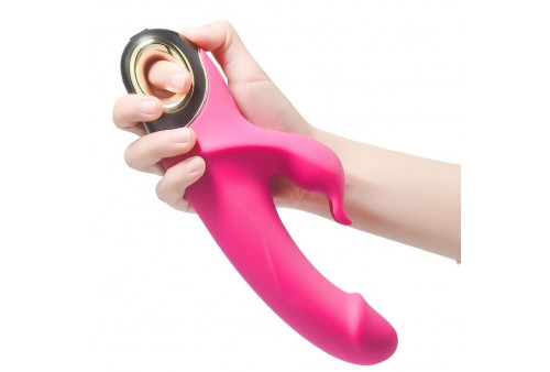 armony meteror dildo vibrador rabbit rotador fucsia