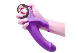 armony meteror dildo vibrador rabbit rotador violeta