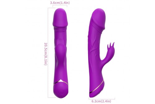 armony dildo vibrador rabbit silicona violeta