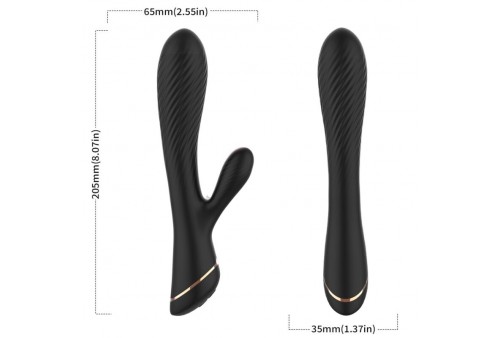 armony vibrador rabbit silicona negro