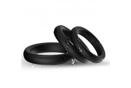 armony triple anillo silicona negro