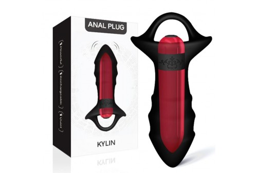 armony kylin dedal vibrador plug anal control remoto negro