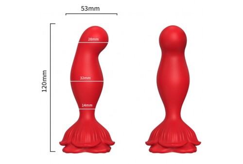 armony rosa vibrador plug anal control remoto rojo