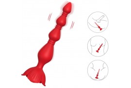 armony rosa vibrador pagoda plug anal rojo