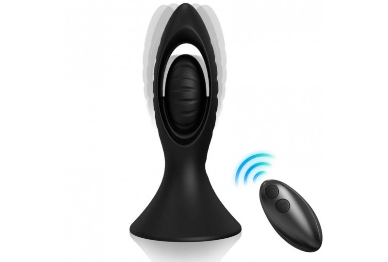 armony vibrador plug anal silicona negro